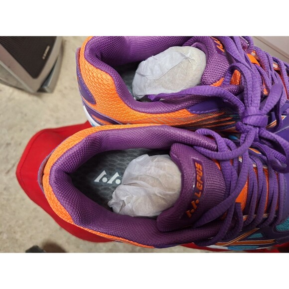 Lefus Shoes Sneakers Womens 6 Sneakers Colorful Tennis Volleyball BRAND NEW - Picture 4 of 8